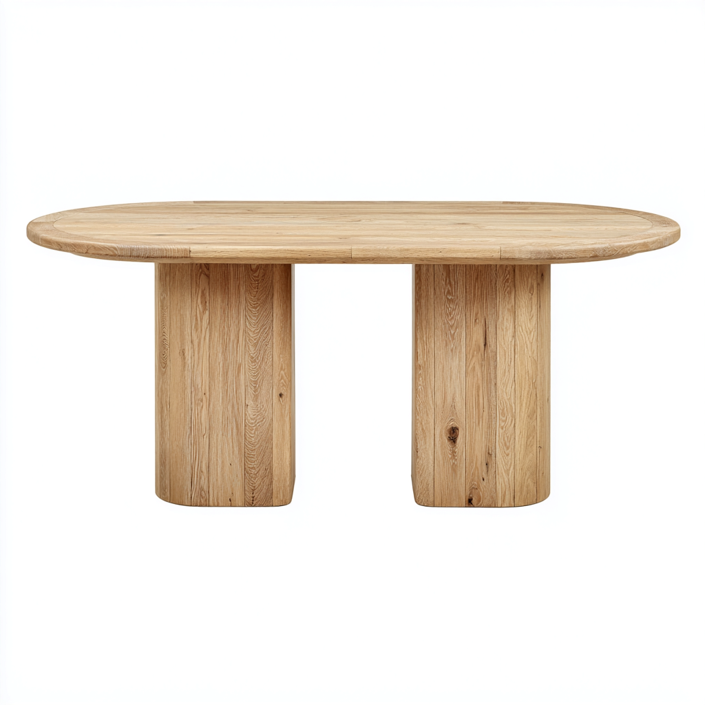Table à manger 200x100x75 cm - brun - design contemporain-Gazensahome