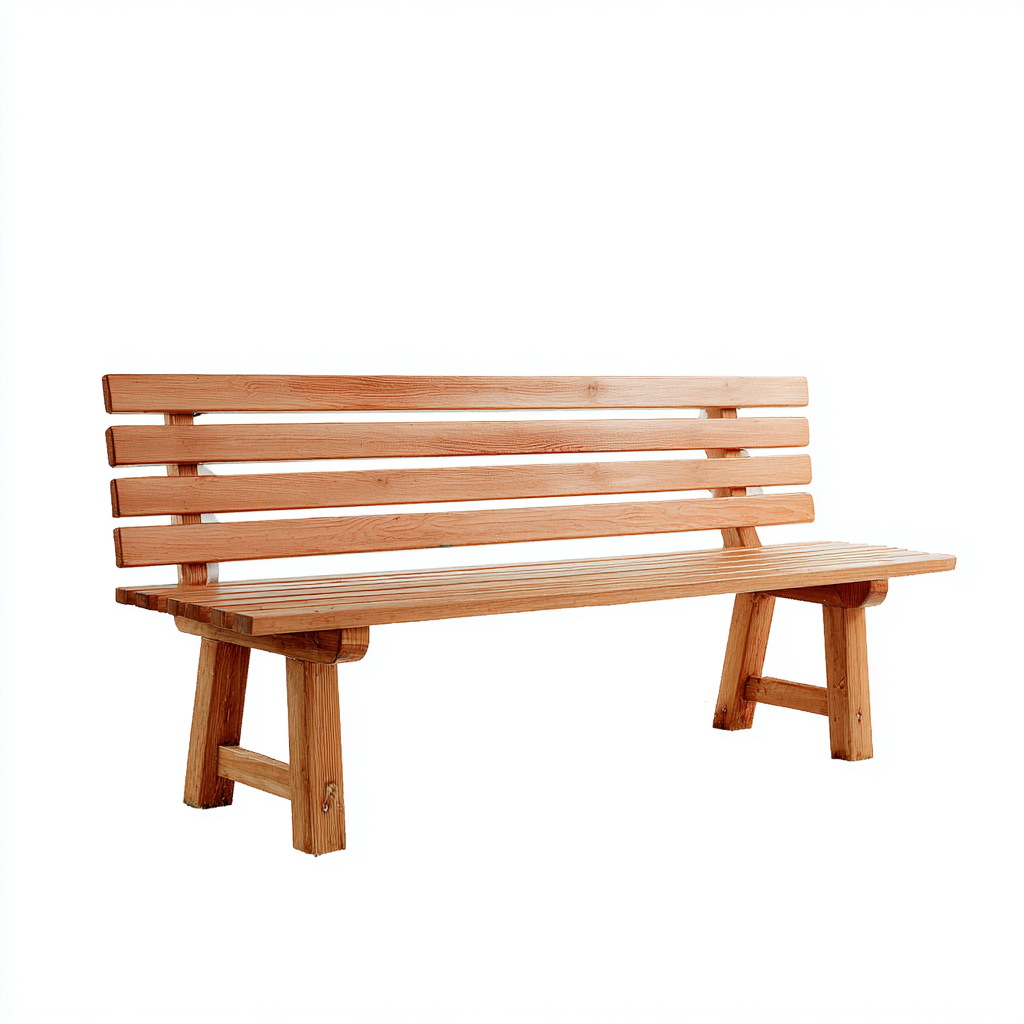 Banc de jardin en bois 160x55x80 cm - bois - design simple avec dossier pour extérieur-Taraacorner
