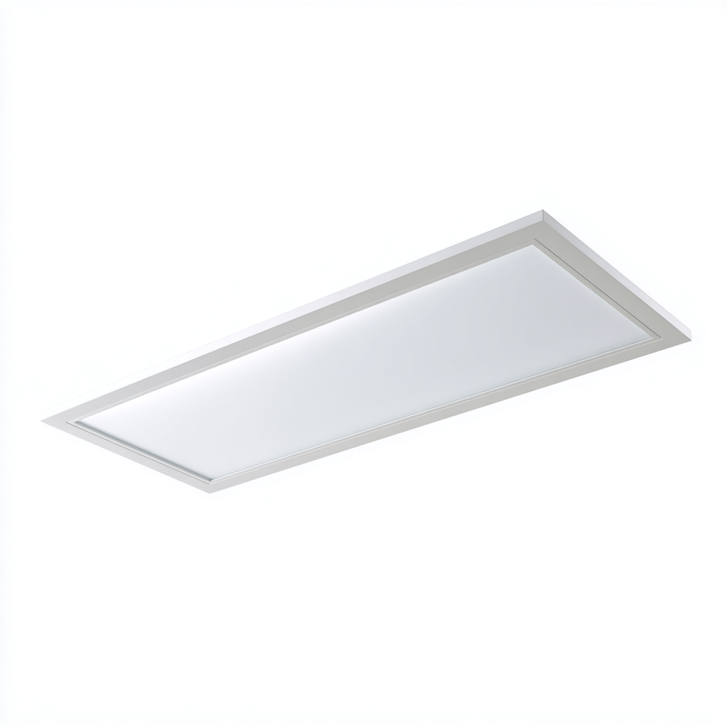 Plafonnier LED aluminium 120x30x5 cm Blanc Design moderne-Taraacorner