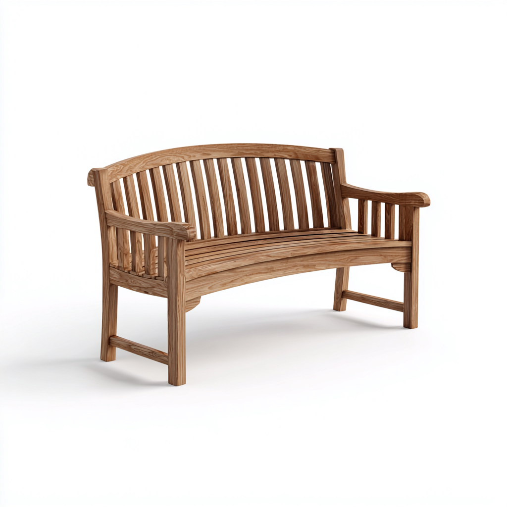 Banc de jardin en bois 150x60x90 cm - bois - style classique pour extérieur-Taraacorner