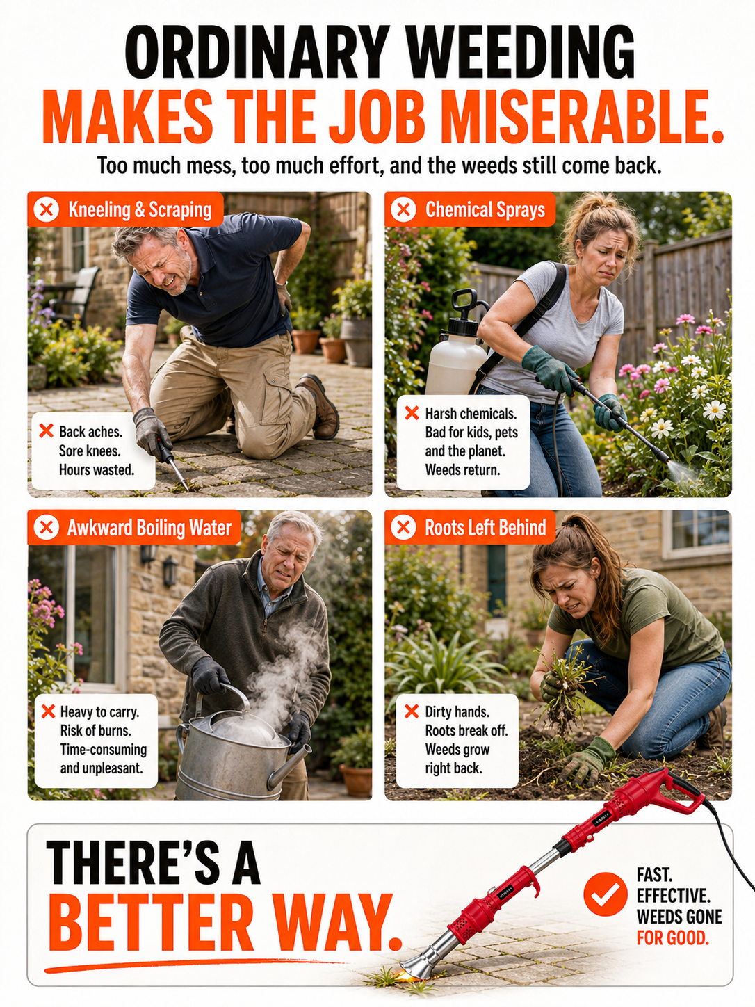🔥 650°C OF PURE WEED-DESTROYING HEAT — BURN BACK STUBBORN GARDEN WEEDS IN SECONDS! 🔥 The High-Power Electric Weed Burner That Blasts Unwanted Growth with Extreme Heat — No Kneeling, No Pulling, No Chemical Weedkiller. ⚡🌿