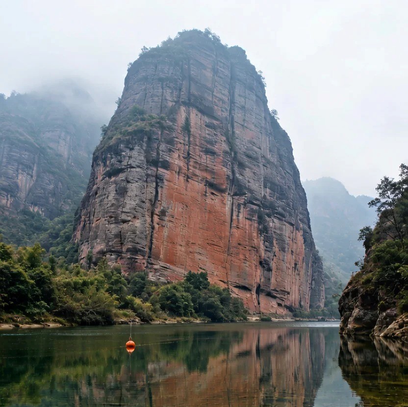 Fujian-The Nine-Bend Stream of Mount Wuyi