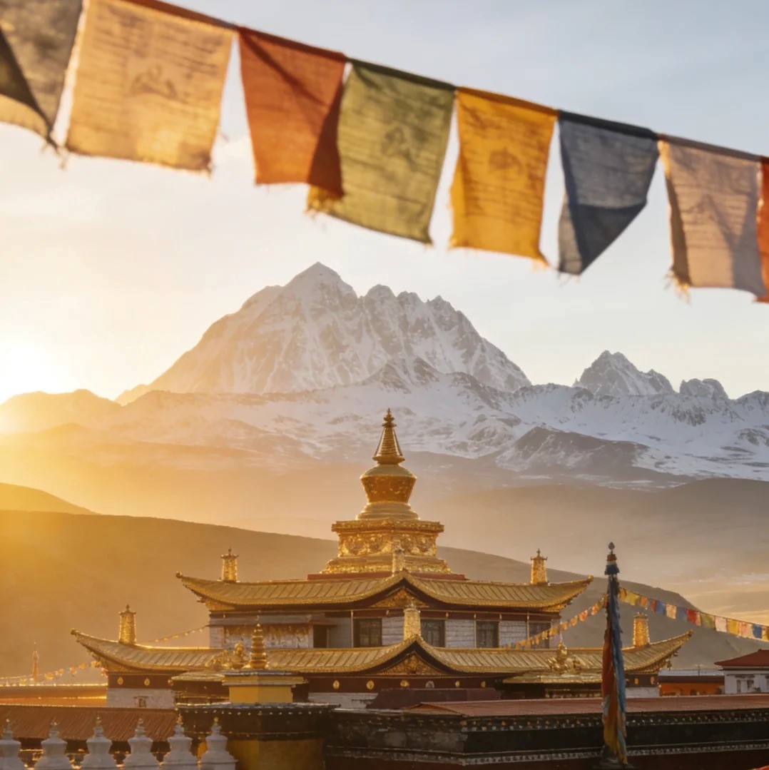 Xizang-Shika Monastery in Qinghai