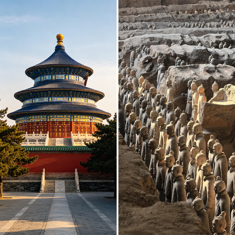 Beijing-Xi'an  8-10天