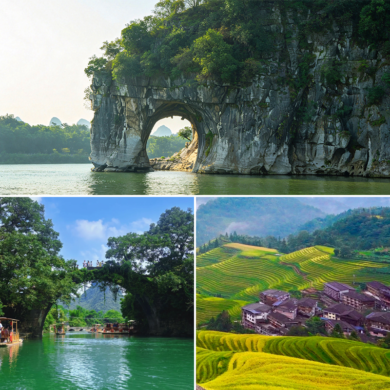 Guilin-Yangshuo-Longsheng