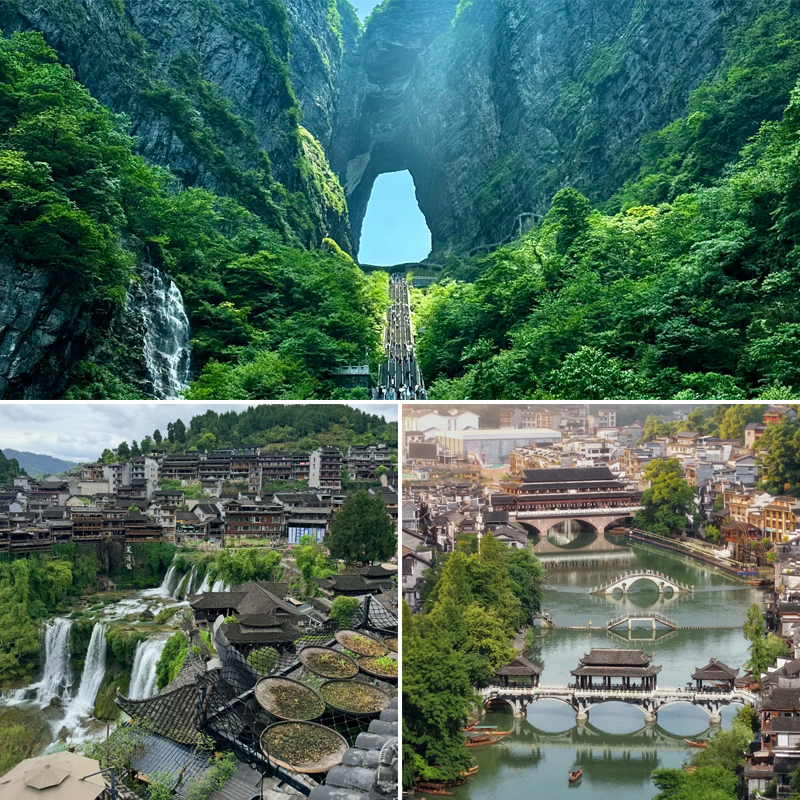 Zhangjiajie-Furongzhen-Fenghuangzhen