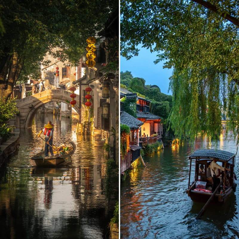 JIANGNAN HIGHLIGHTS INK-WASH JIANGNAN + WUZHEN WATER TOWN