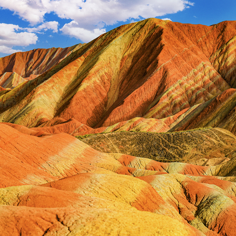 Gansu-Colorful Danxia