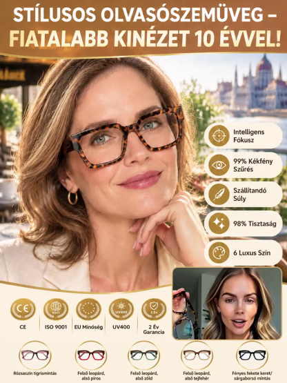 👓 Felejtse el a bonyolult szemvizsgálatokat és a több pár szemüveg cipelését!