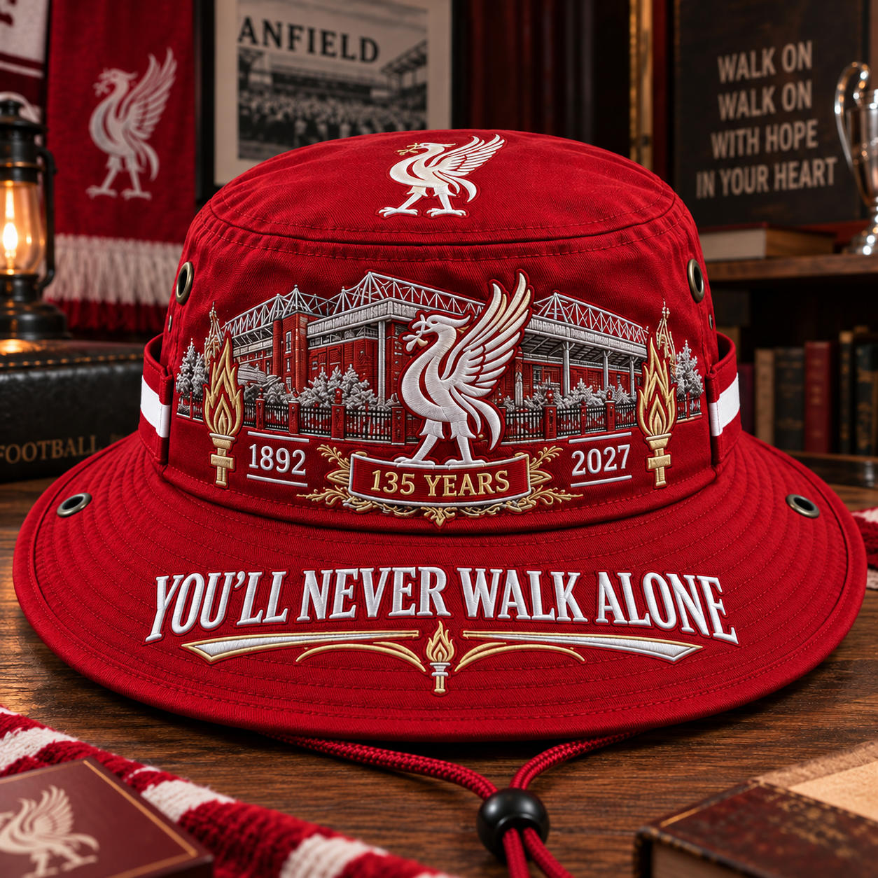 🔴 135th Anniversary Heritage Bucket Hat