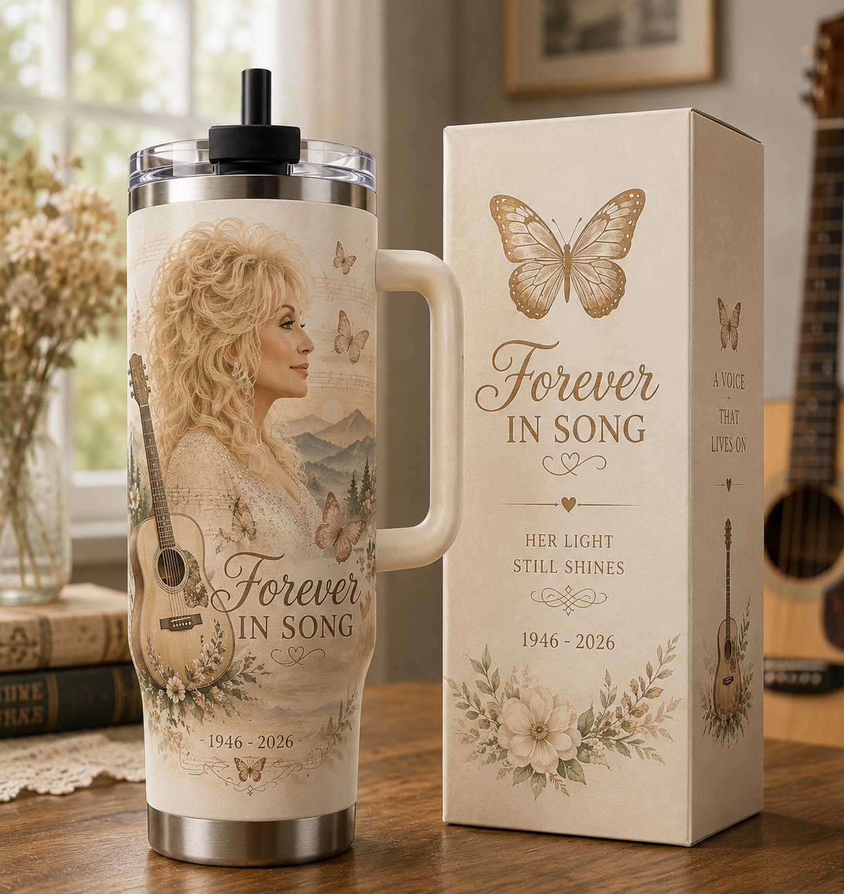 🦋 Forever In Song Tribute Tumbler