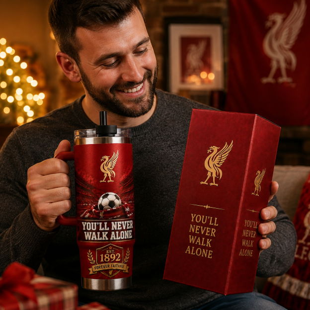 ⚽❤ You’ll Never Walk Alone  Football Fan Tumbler