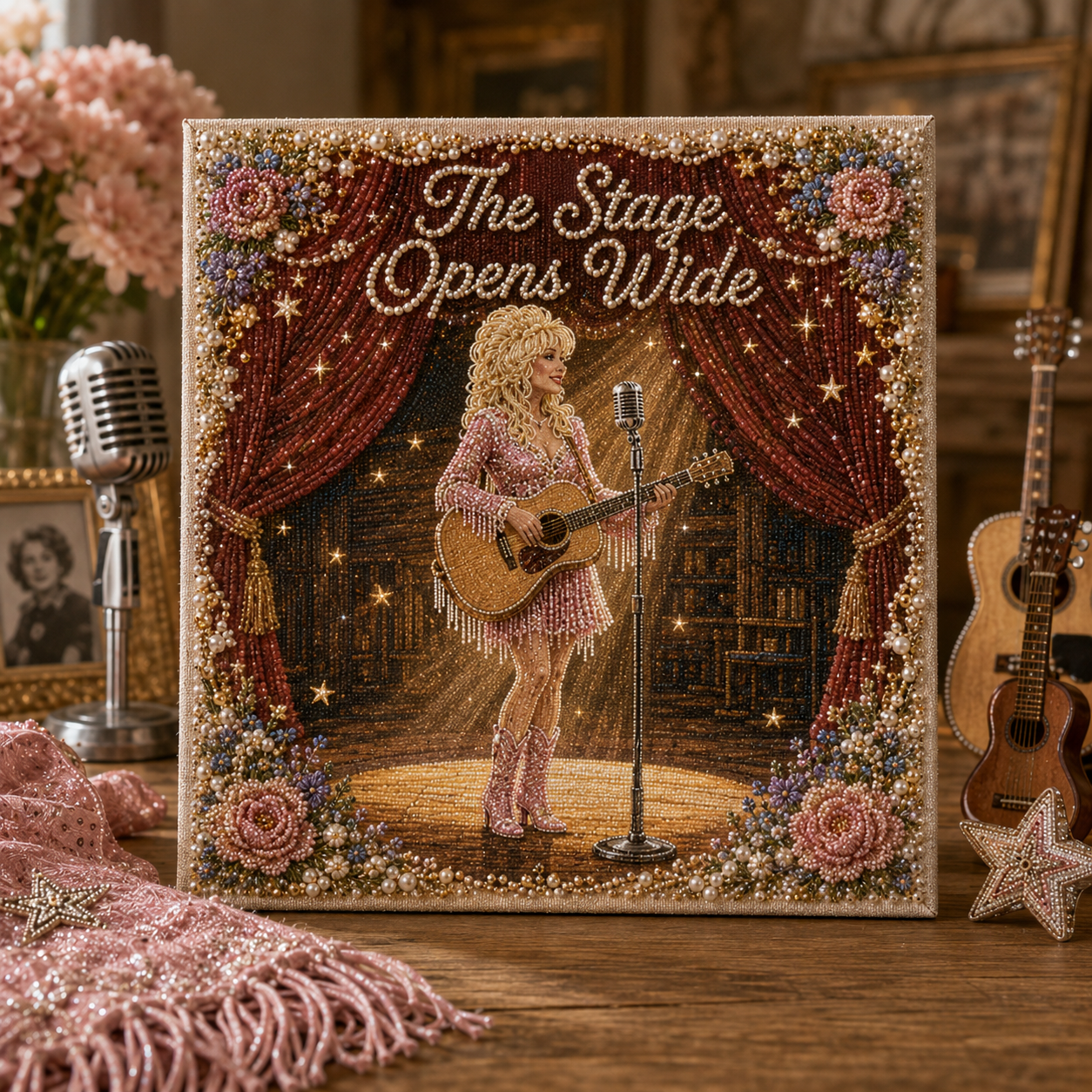 🎶 Country Legend Memories DIY Pearl Art Kit
