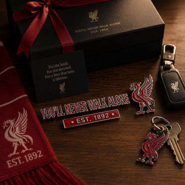 ⚽🔴 YOU’LL NEVER WALK ALONE 3D Metal Car Emblem Badge
