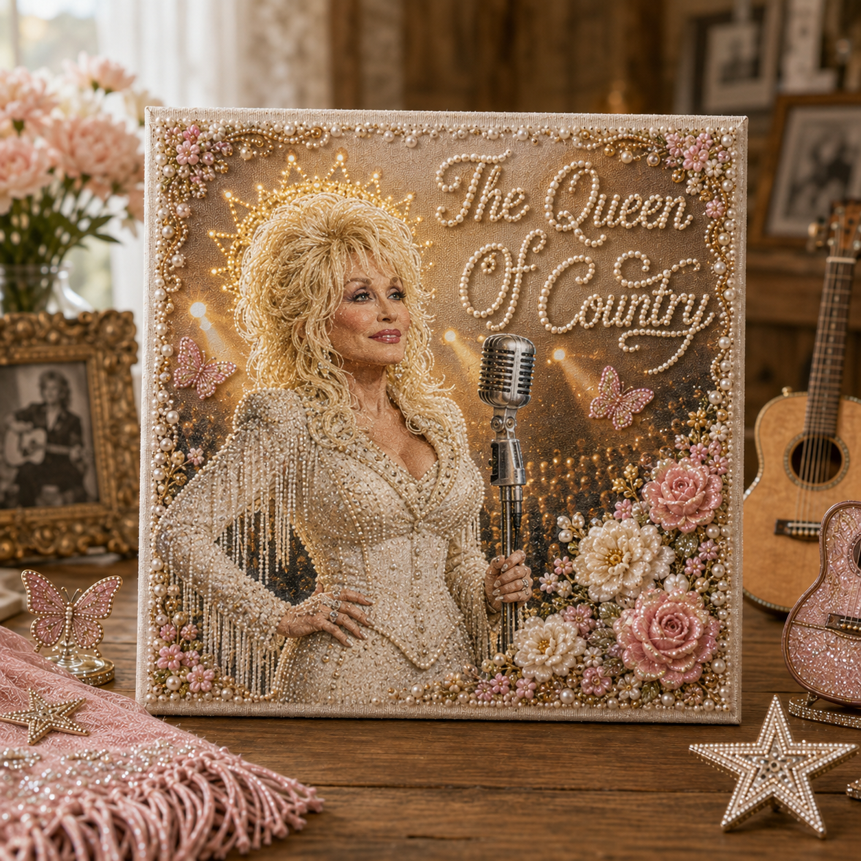 🎶 Country Legend Memories DIY Pearl Art Kit