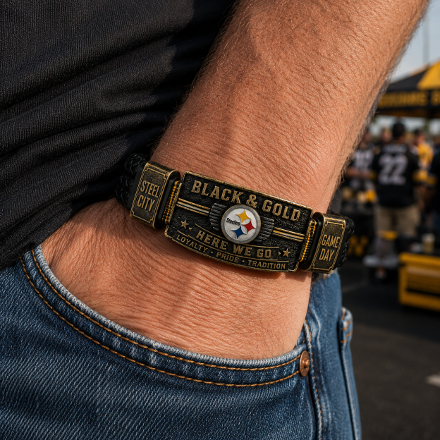 Black & Gold Pride Bracelet