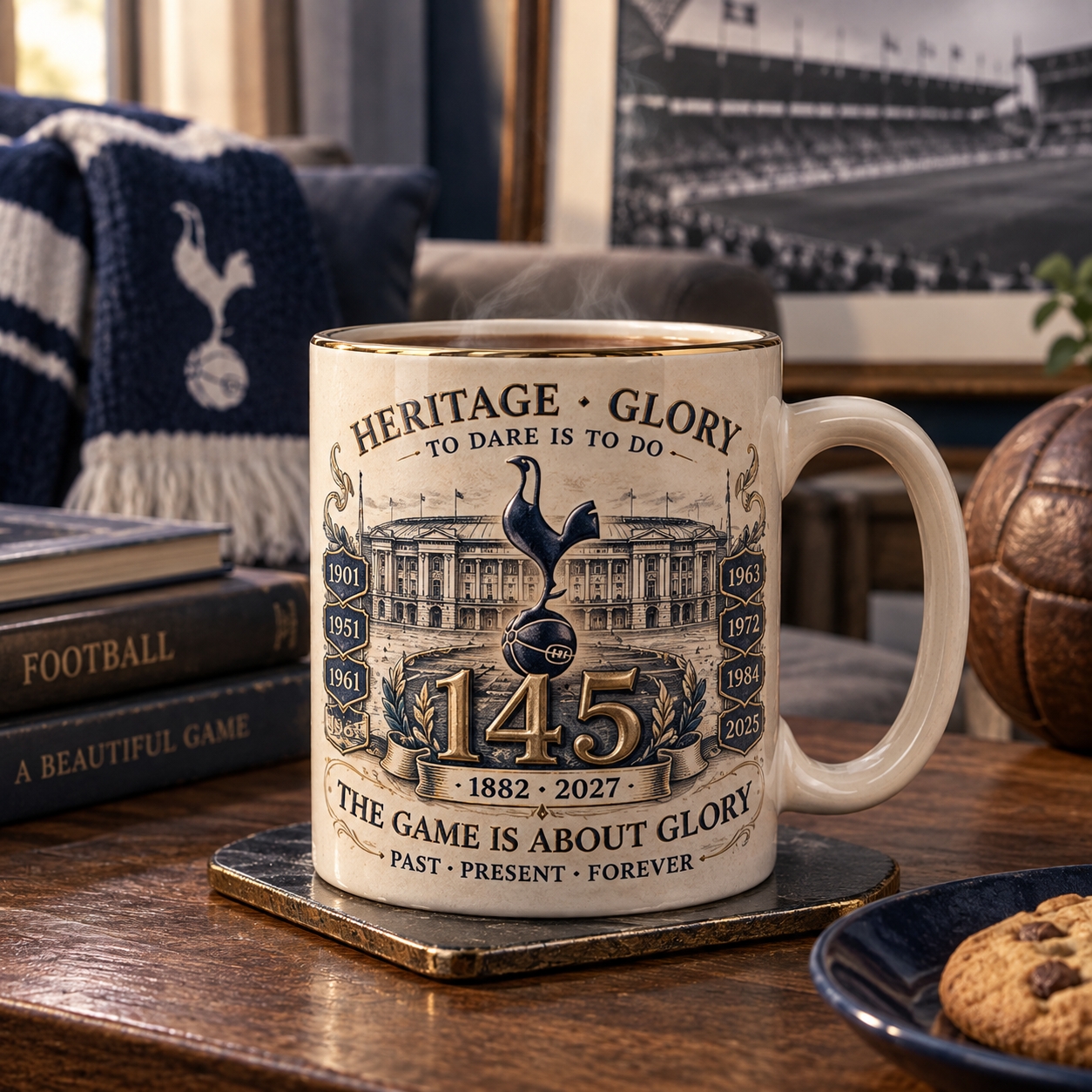 🏟️ 145 Years of Lilywhite Glory Commemorative Mug