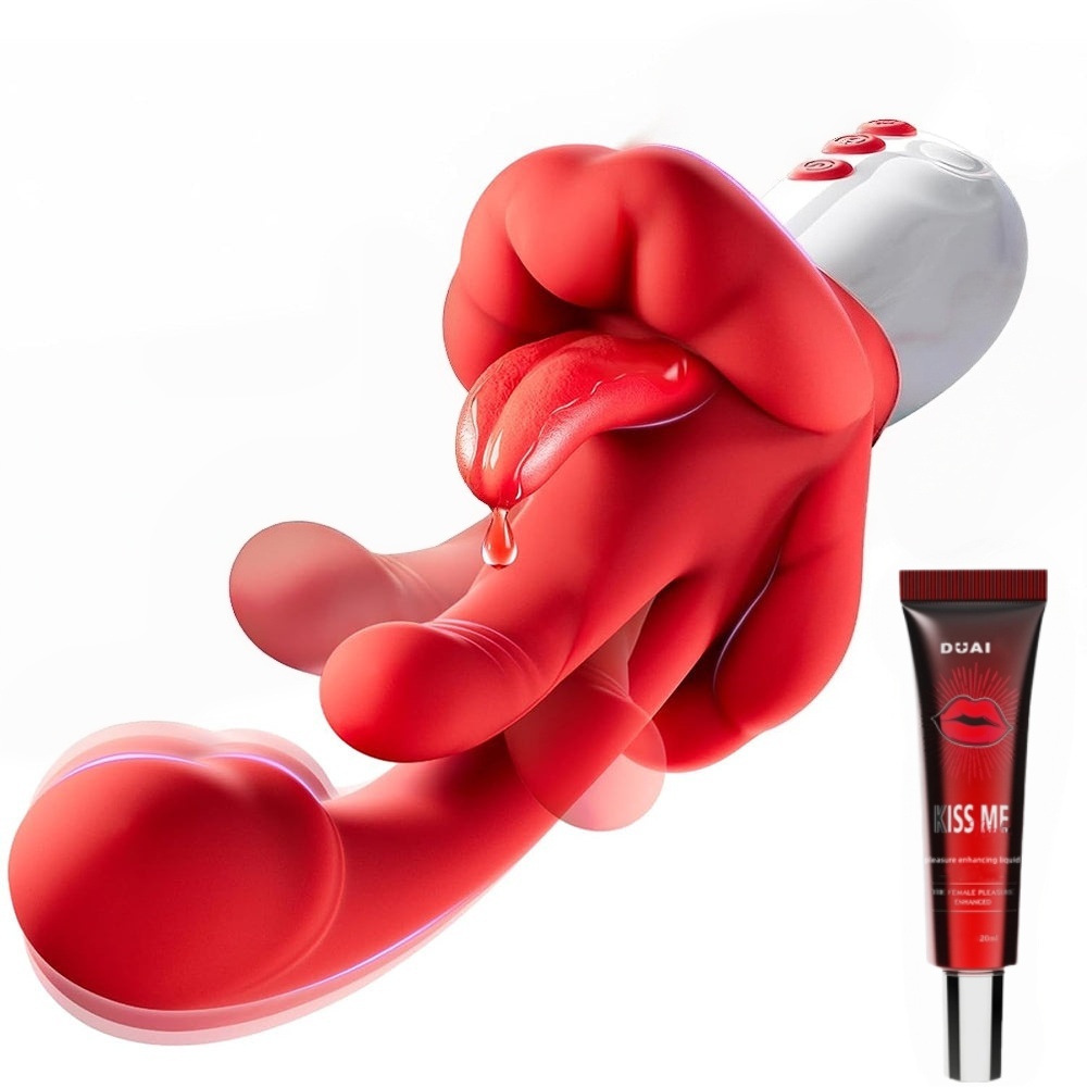 2026💖Tindra - Rhythmic Swings 4 In 1 Tongue Licking & Swings & Heating G-spot Vibrator