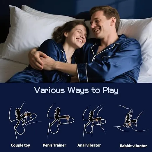 🔥🍆2026 Upgraded 10 Vibration Modes Penis Sleeve Extender with 360° Twisting G-Spot Stimulator -💪Phantom Grip™🔥