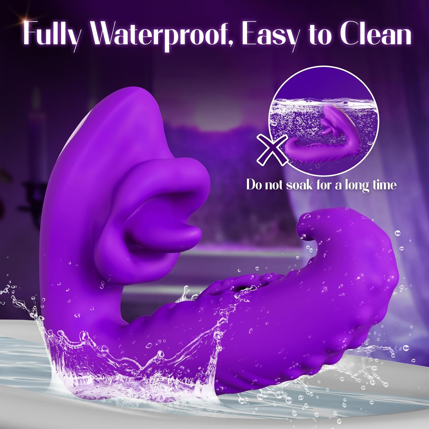 💥🔥2026 Upgraded 3 in 1 Tongue Clitoral Vibrators G Spot Vibrator Sex Toy💖 -👅Sirenix™🔥