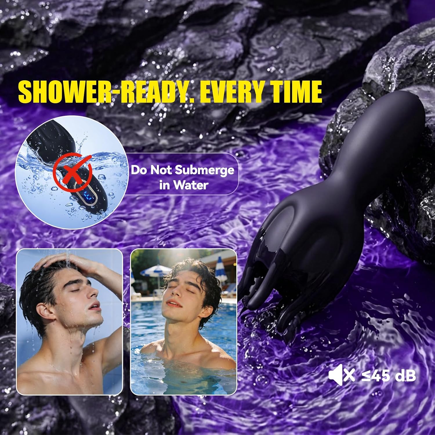 💥🍆 2026 Upgraded 360° Rotating Glans Stimulation Trainer – QJWQJW™ 🔥