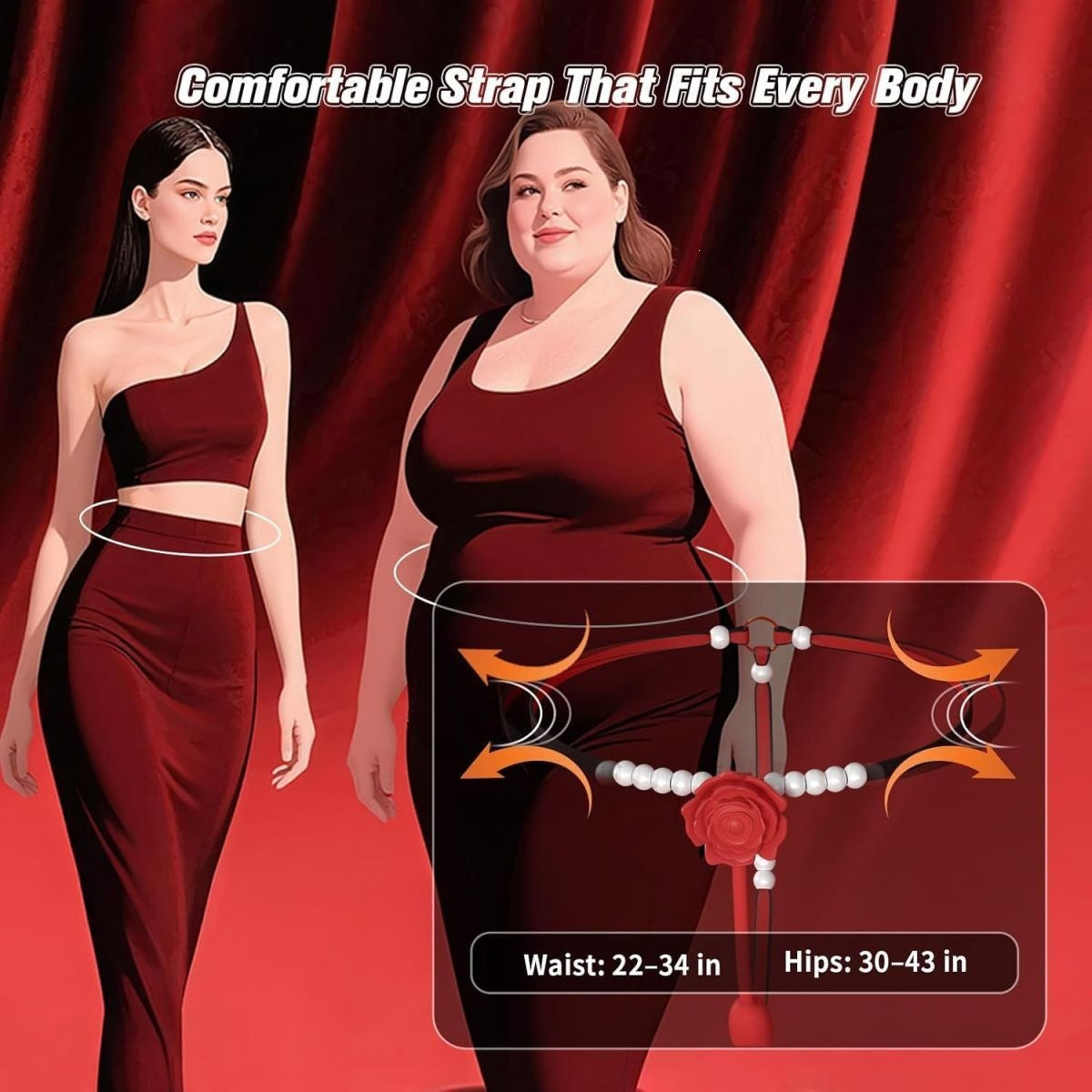 Womenās App Controlled Wearable Vibrating Panties