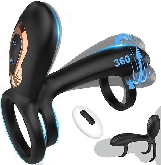 🔥🍆2026 Upgraded 10 Vibration Modes Penis Sleeve Extender with 360° Twisting G-Spot Stimulator -💪Phantom Grip™🔥