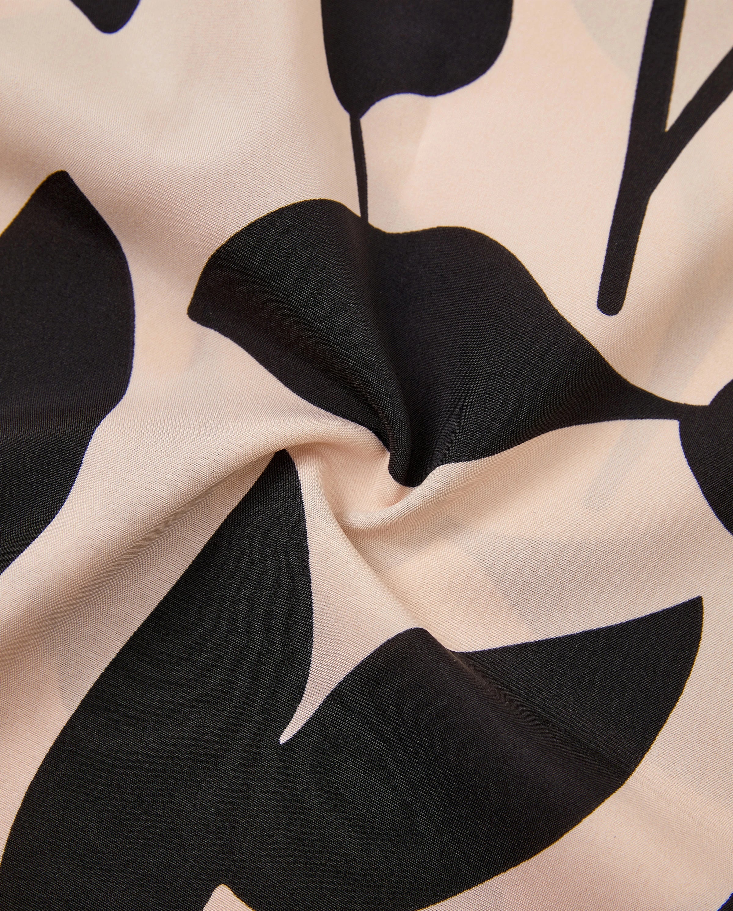 Family Matching Cross Back Floral Strap Dress and Colorblock Top Sets Black
