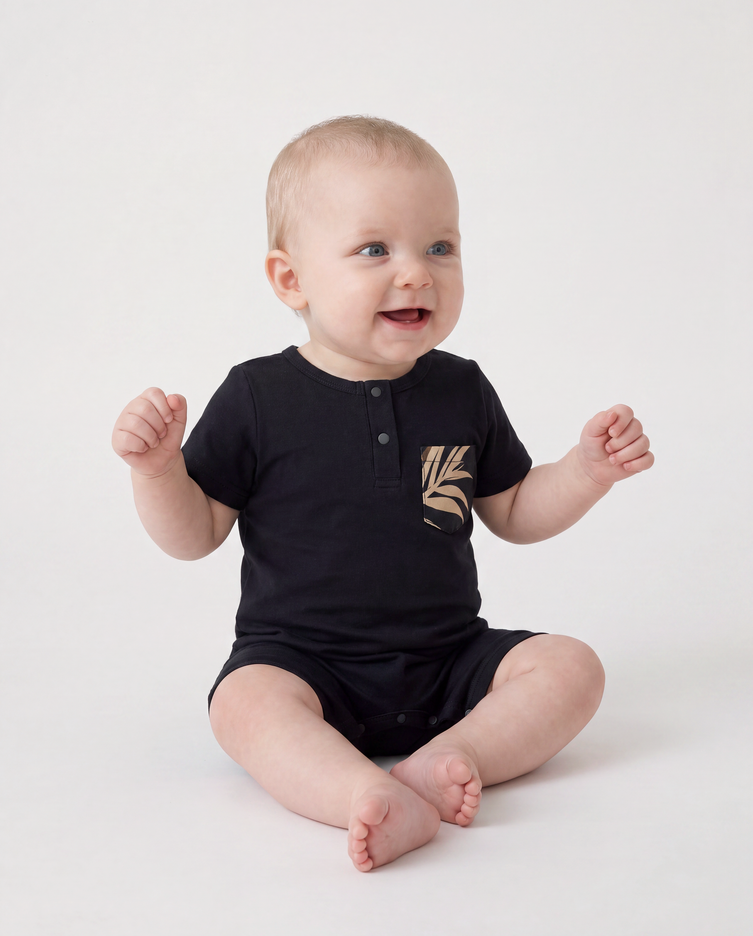 Family Matching Floral Print Belted Cami Dresses And Solid Short Sleeve Tops Sets Black
