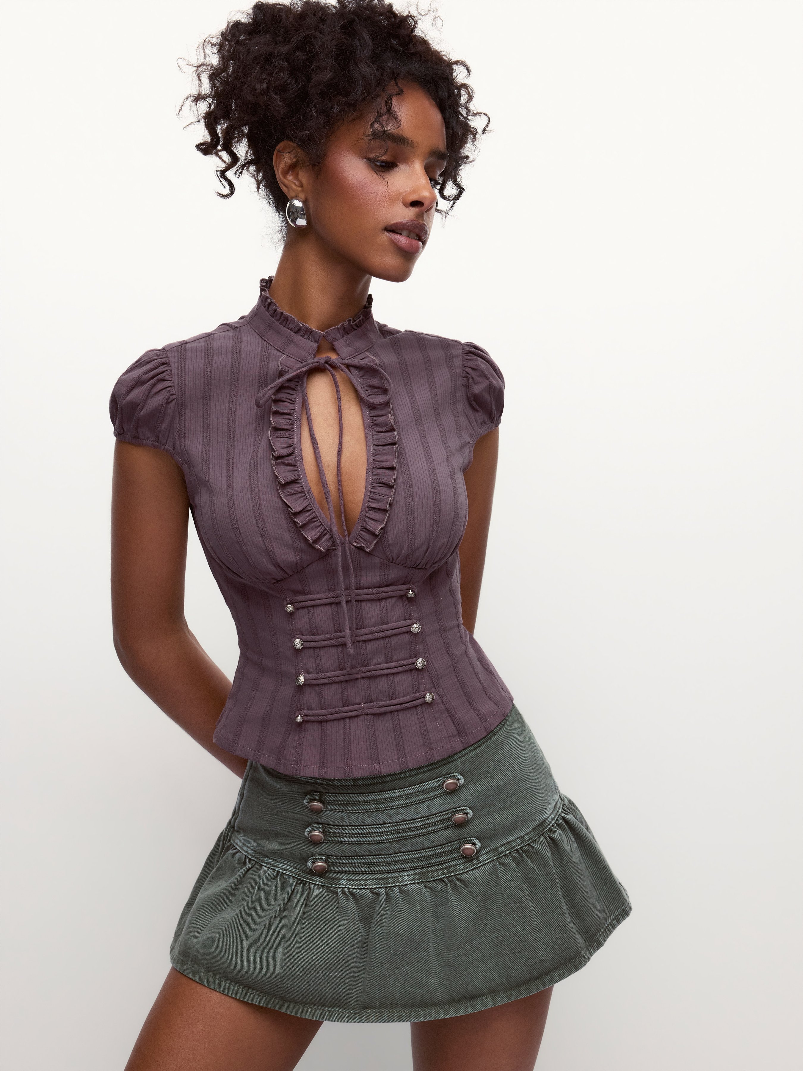 There Will Be Rumors Top — Purple Fig