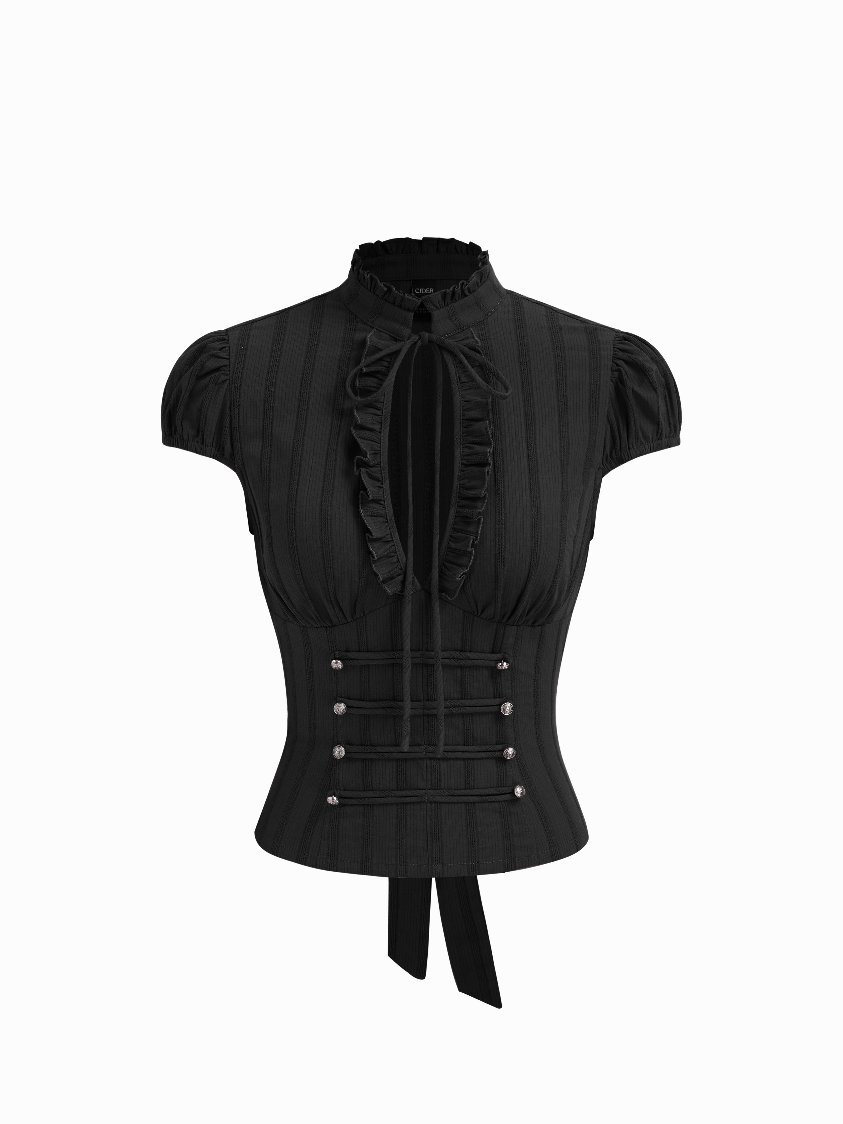 There Will Be Rumors Top — Black