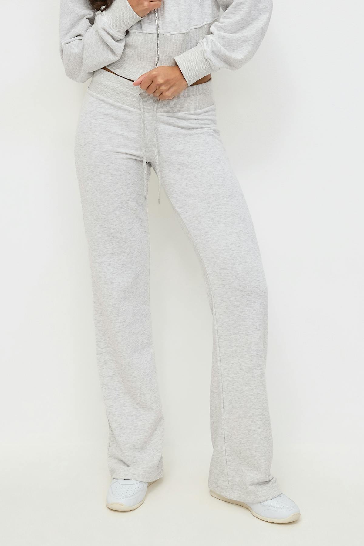 Slim low waist sweatpants - Grey