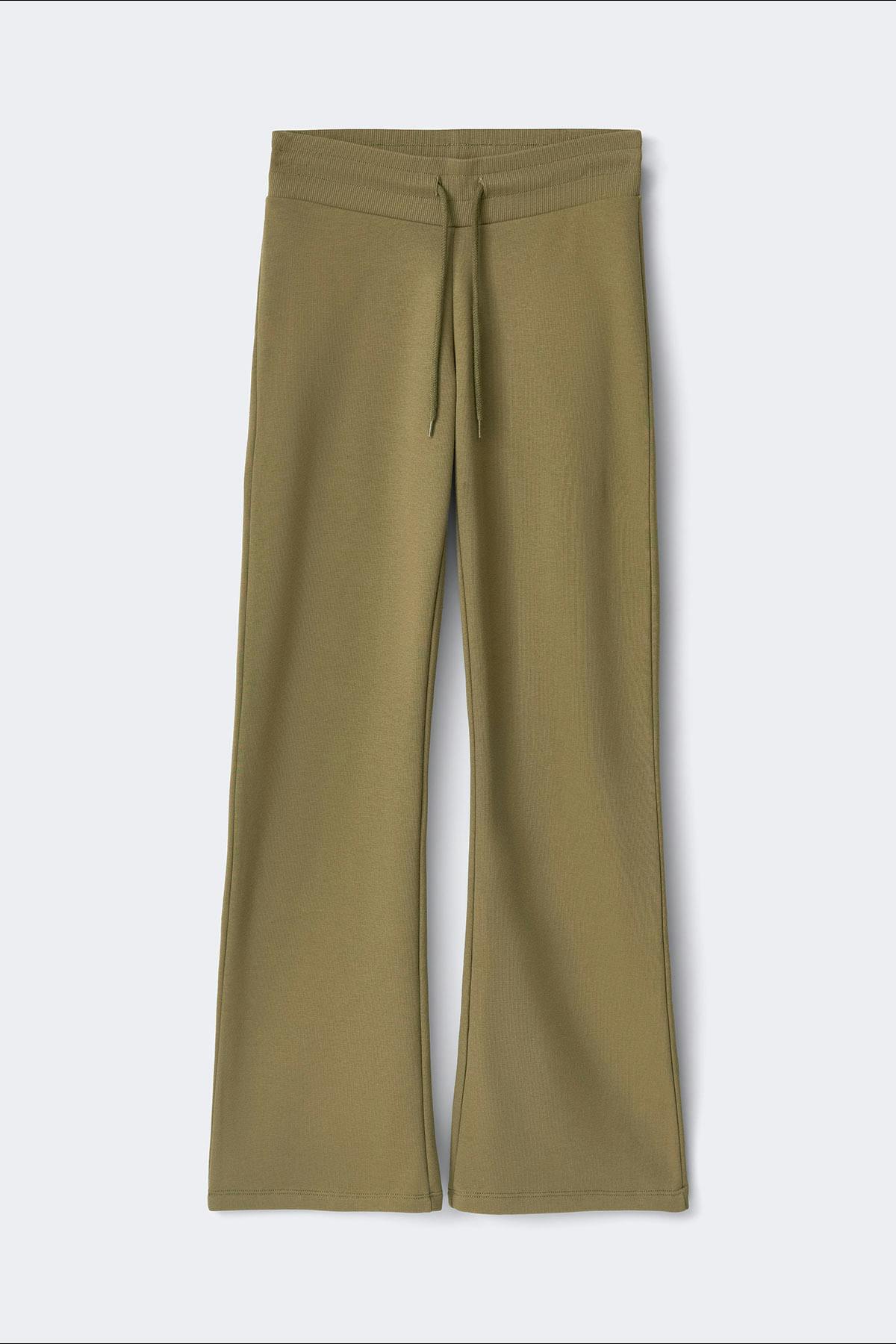 Slim low waist sweatpants - Green