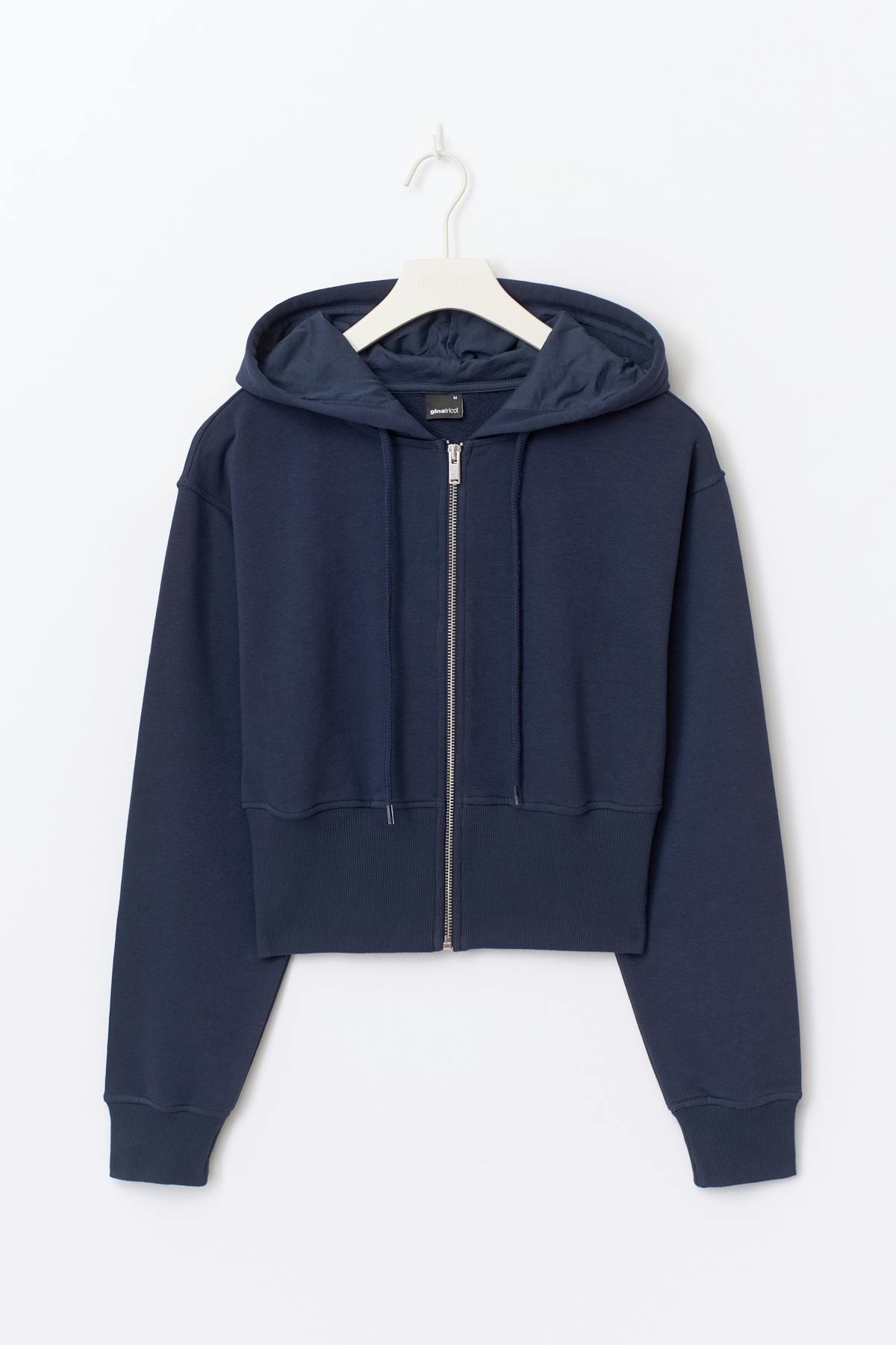 Slim fit zip hoodie - Blue