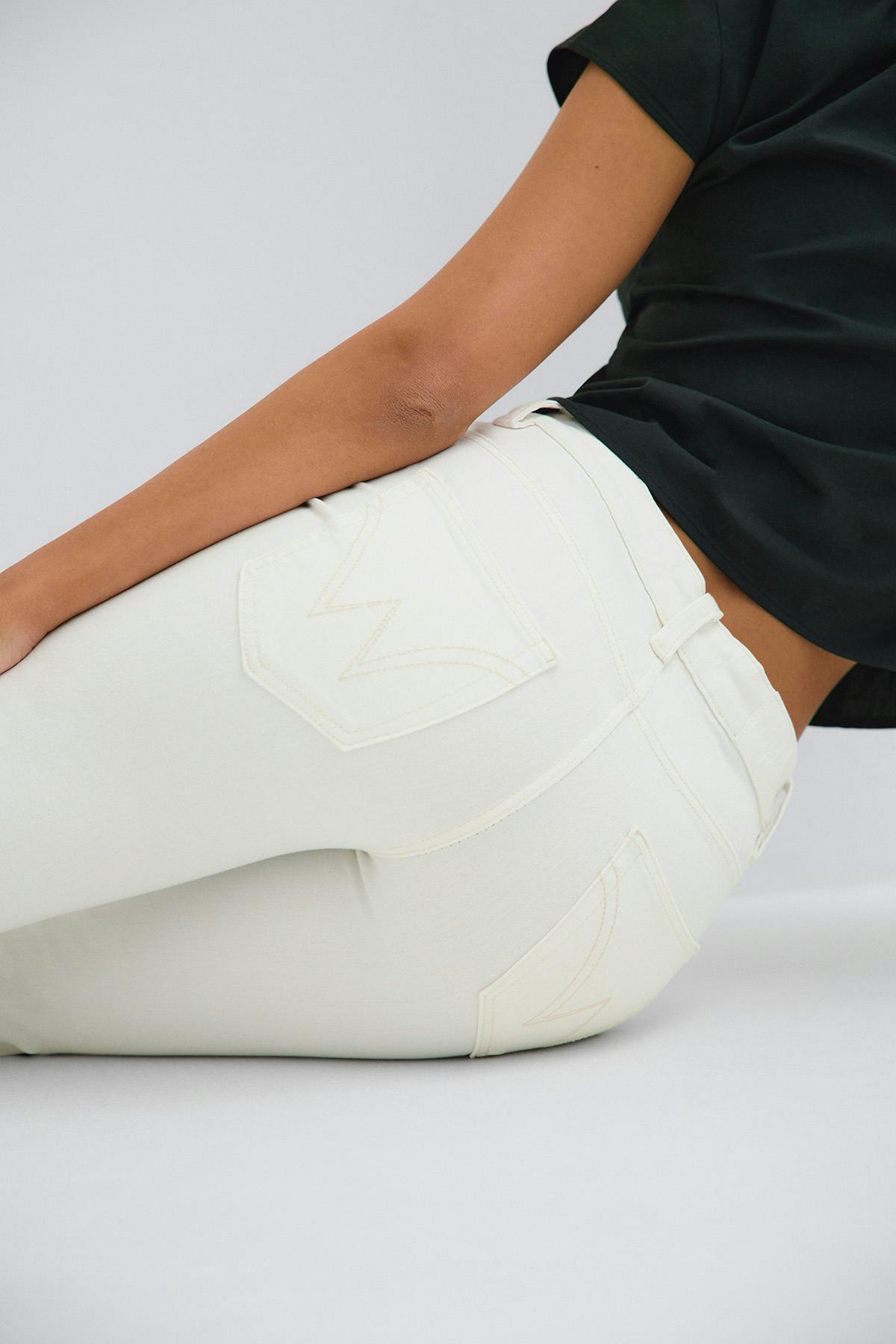 Ultra flare jeans - White