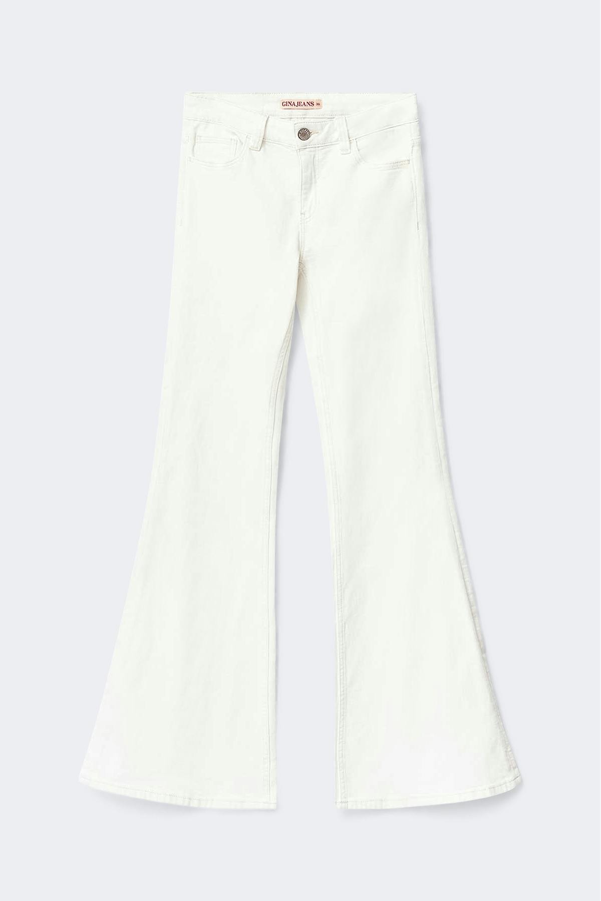 Ultra flare jeans - White