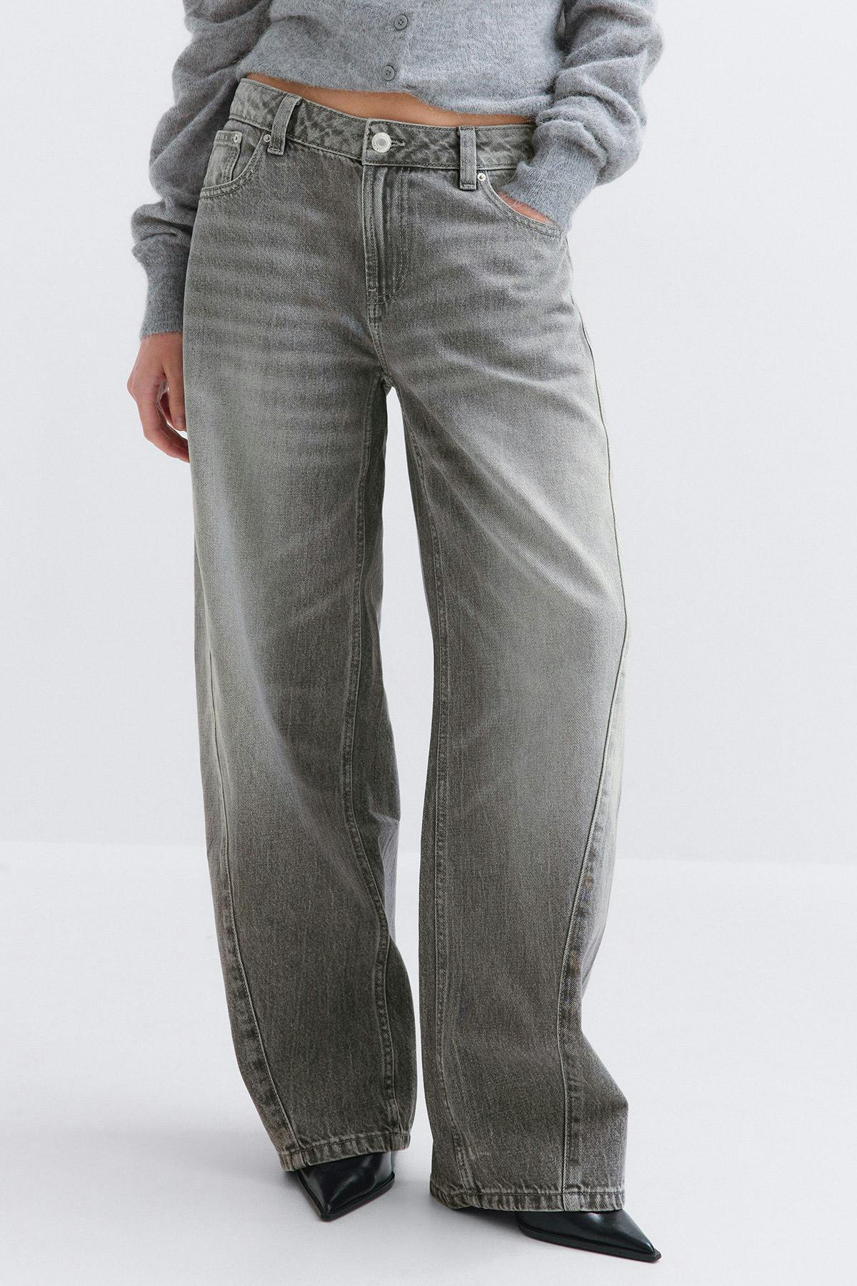 Barrel jeans - Grey