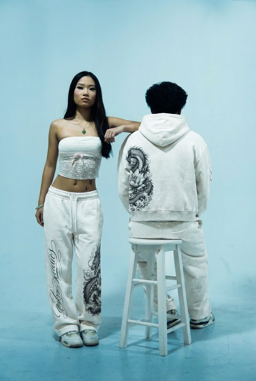 Sacred Bloom Sweatpants (Pre-made)