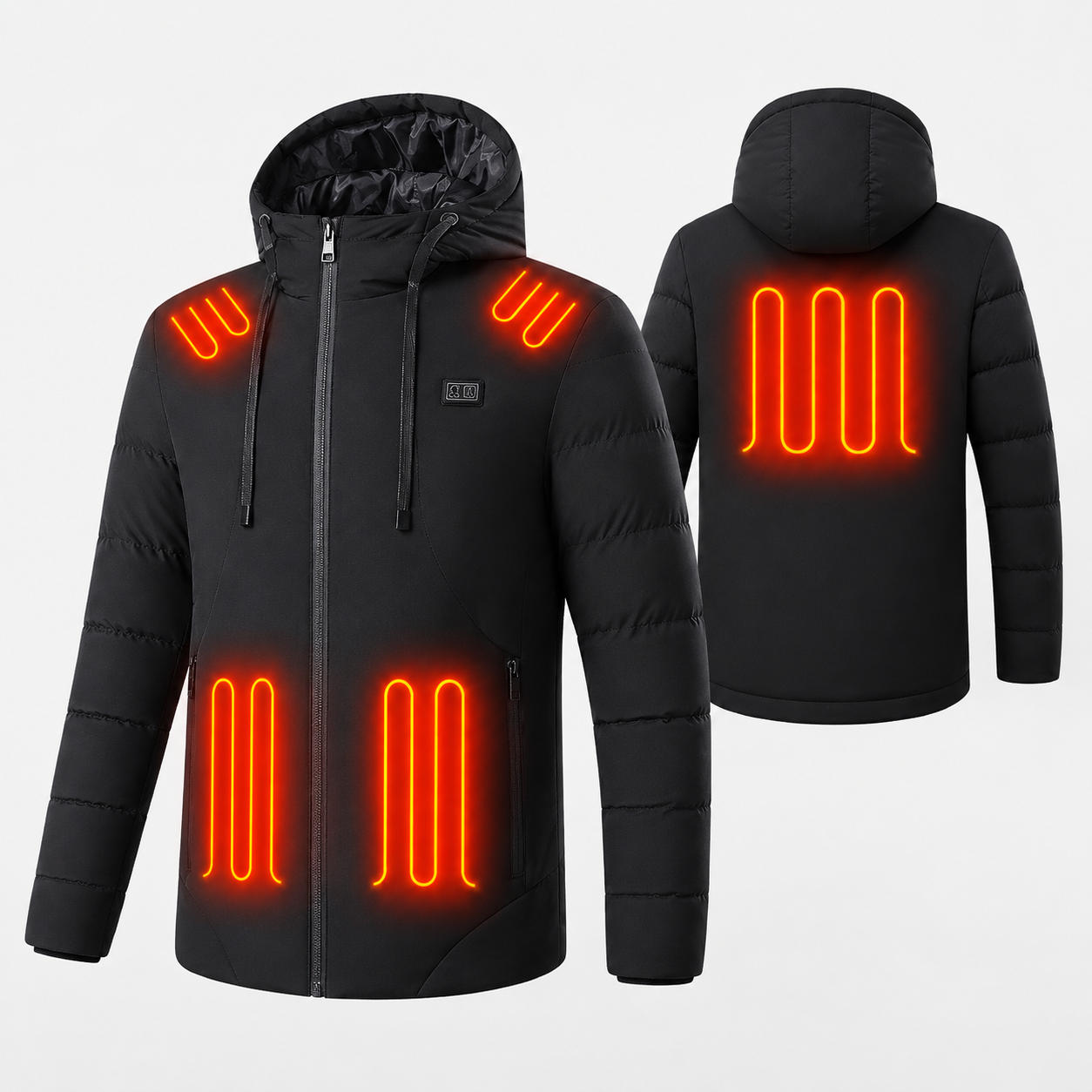 Women's 11-Zone Heated Hooded Jacket