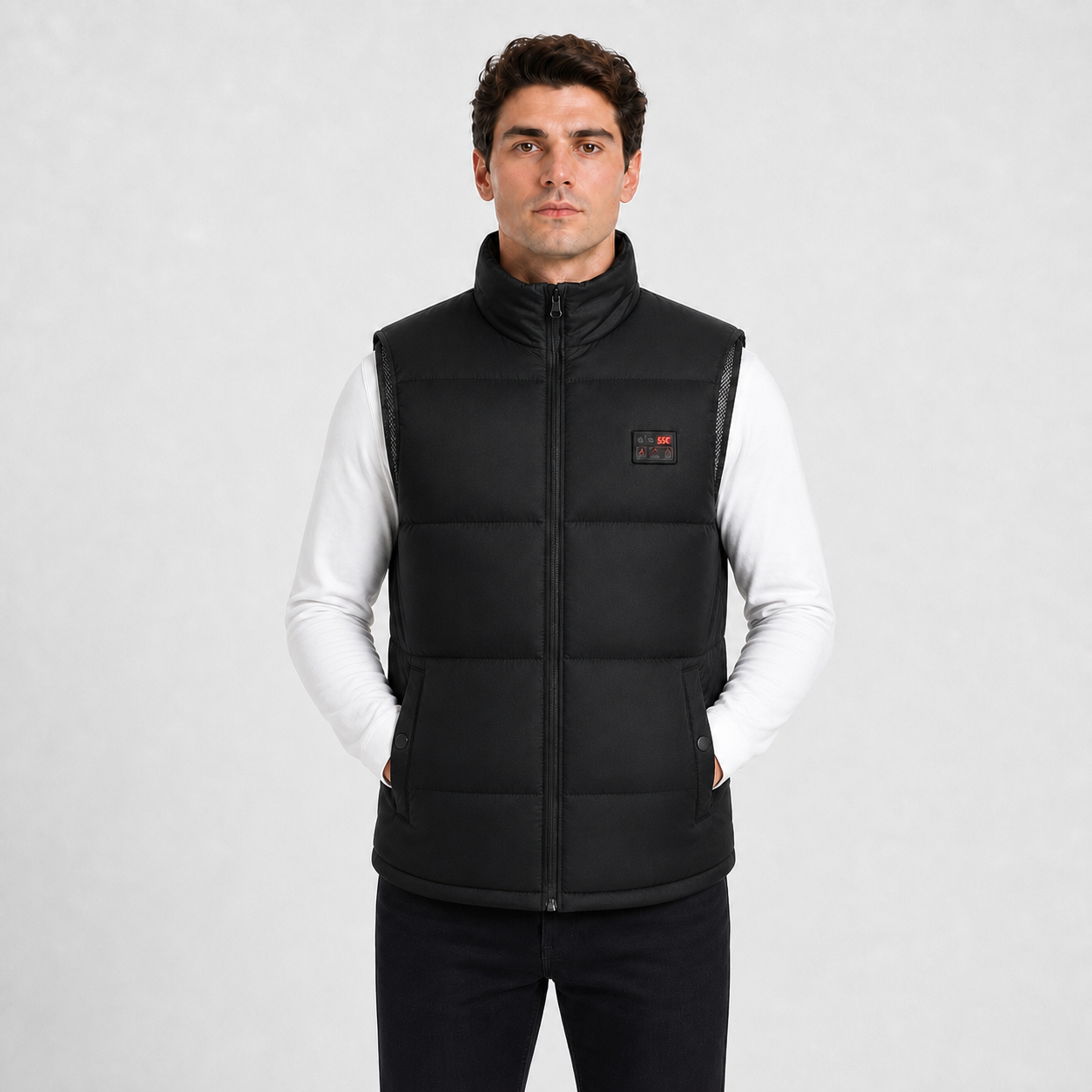 Men's ThermalFlex Heated Vest – Adjustable Everyday Warmth