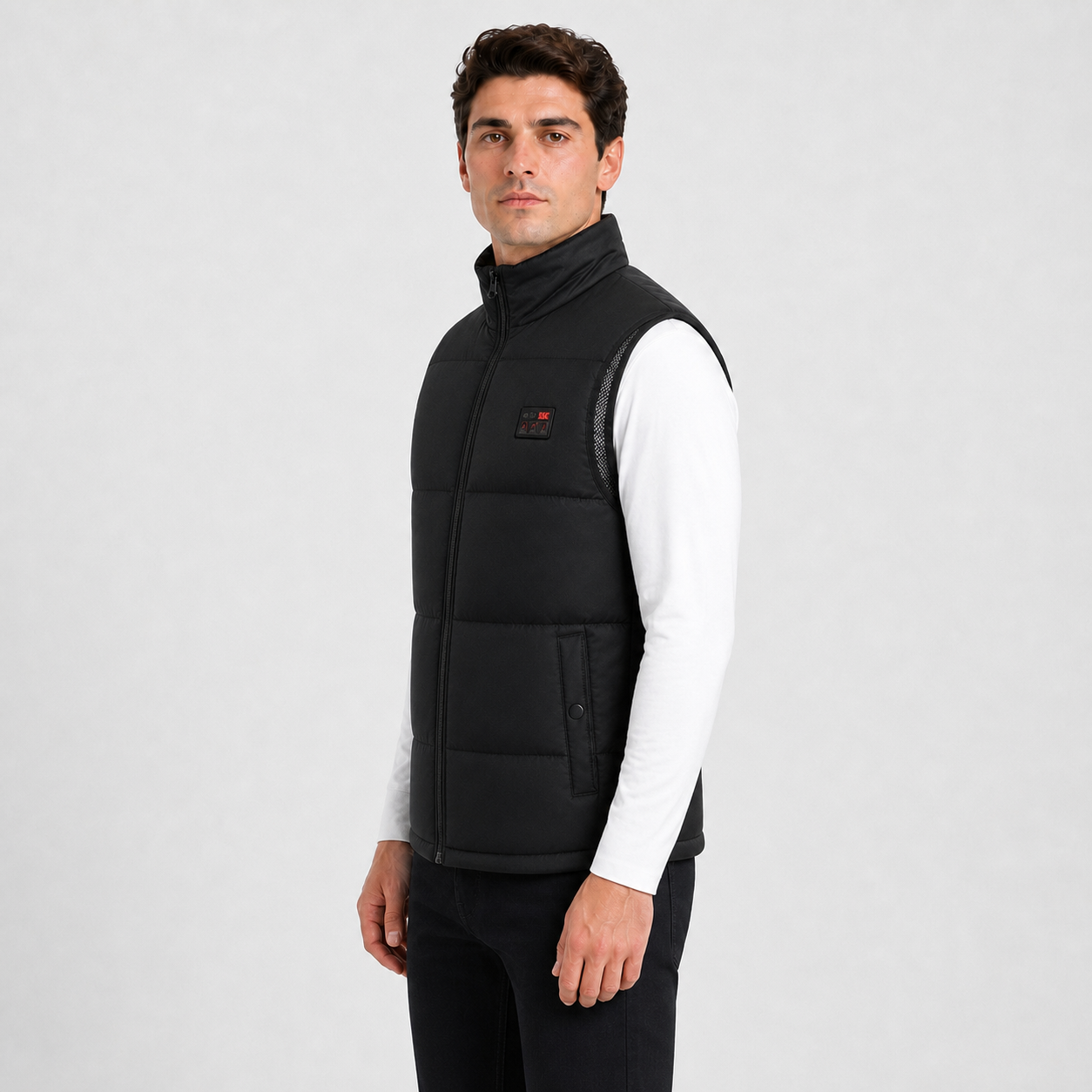 Men's ThermalFlex Heated Vest – Adjustable Everyday Warmth