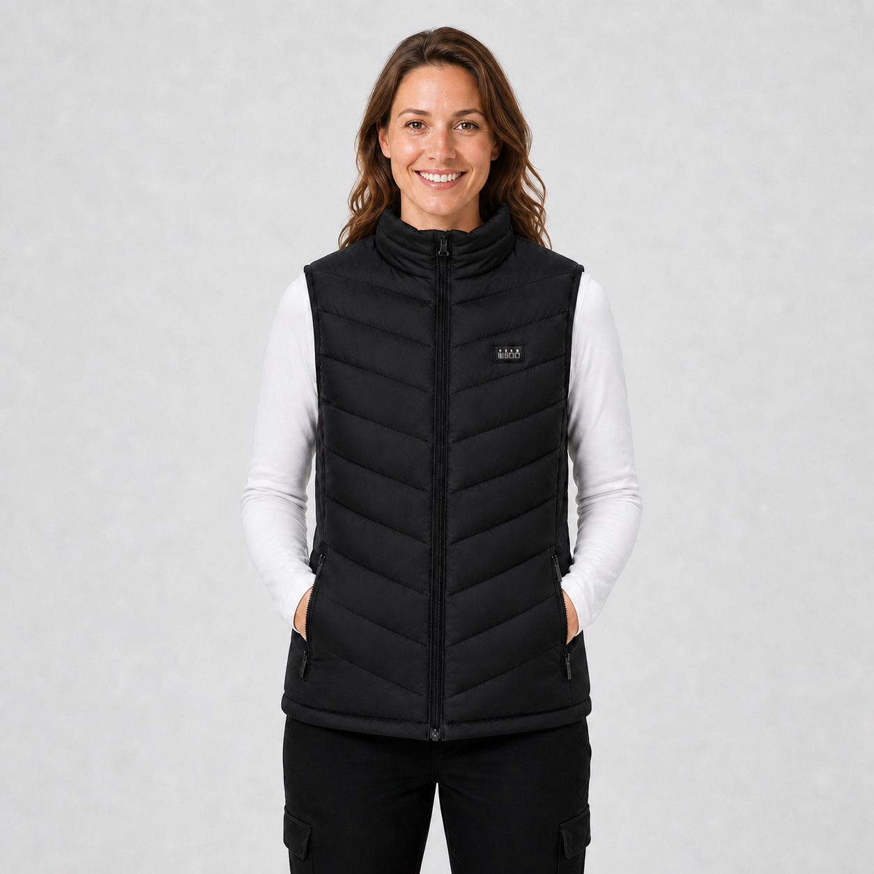 Women's Multi-Zone USB Heated Vest | Adjustable Heat for Outdoor 