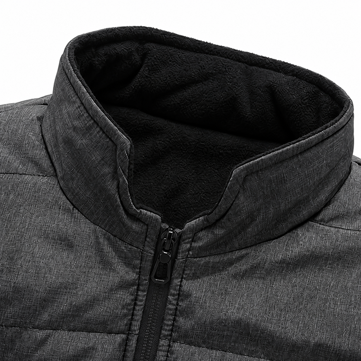 Men's 3-Level Heated Vest with Front & Back Heating | Black