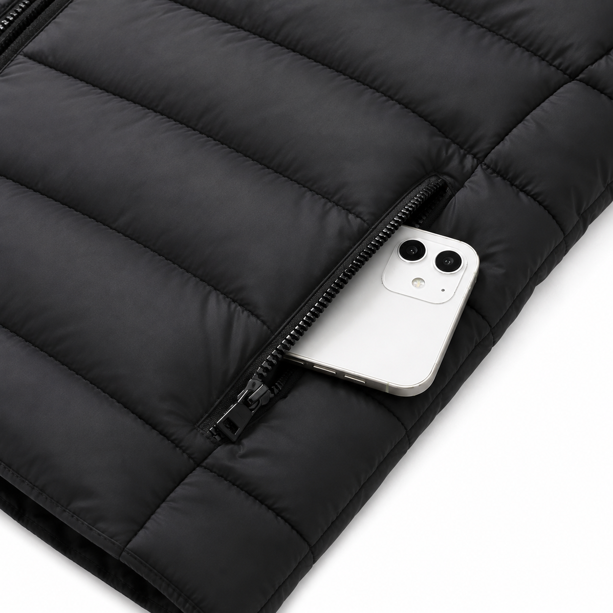 Women's Premium Heated Vest for Outdoor Winter Adventures-Black