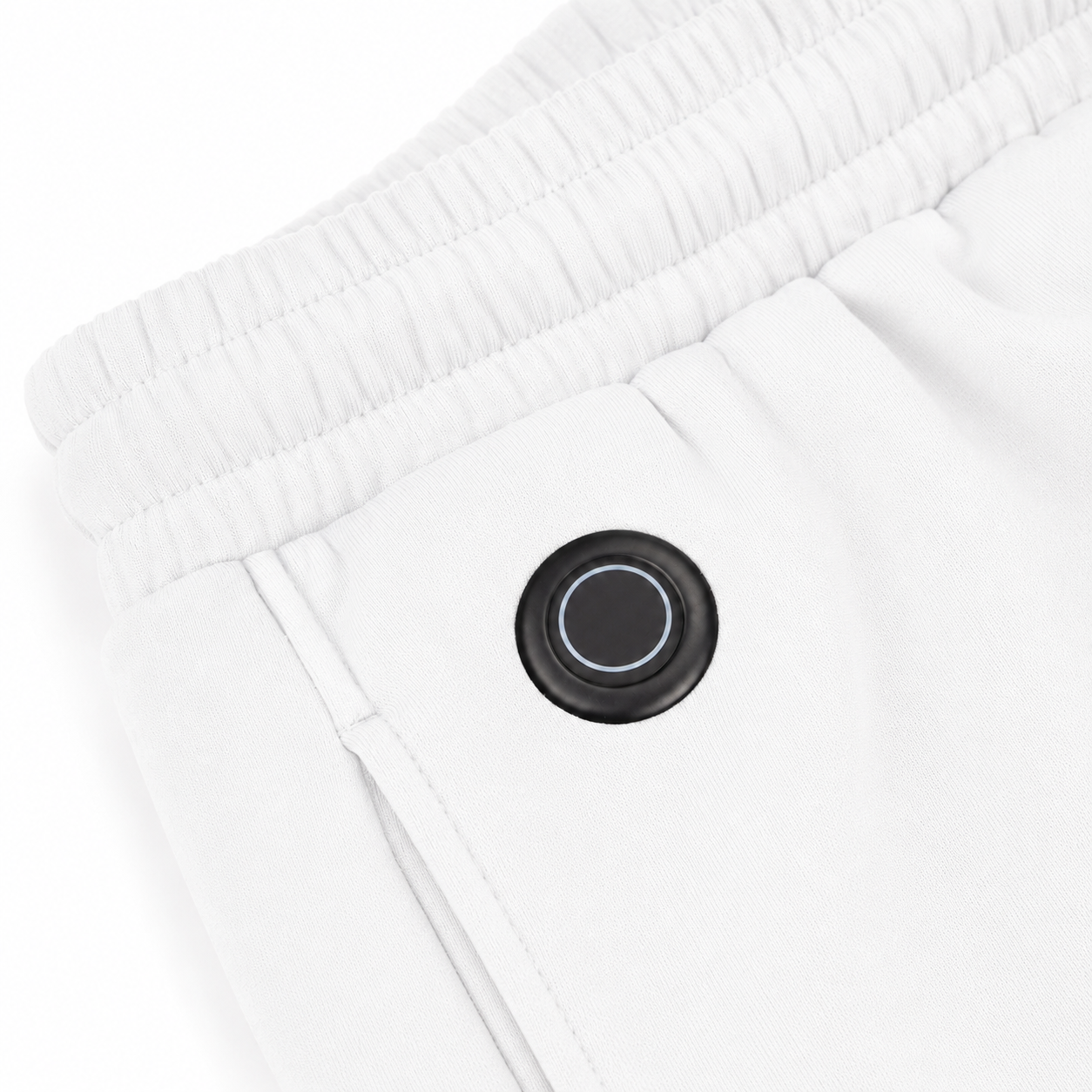 Men's Smart Heated Sweatpants with Adjustable Warmth-Gray