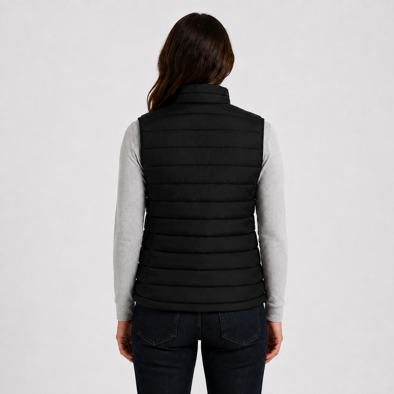 Women's 15-Zone Dual-Control Heated Vest - Black