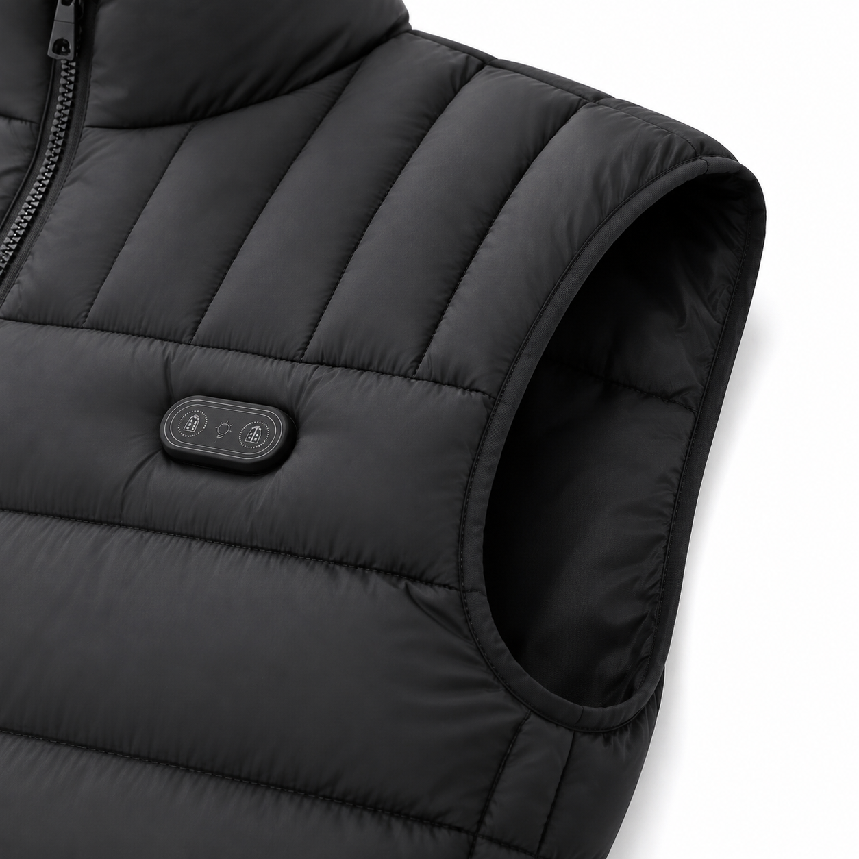 Women's Premium Heated Vest for Outdoor Winter Adventures-Black