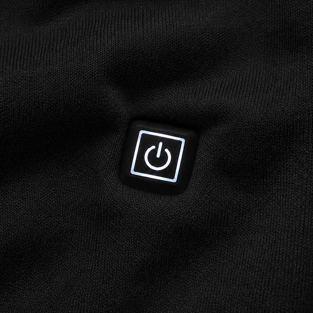 Men’s 5-Zone Smart Heated Pullover Hoodie — Black