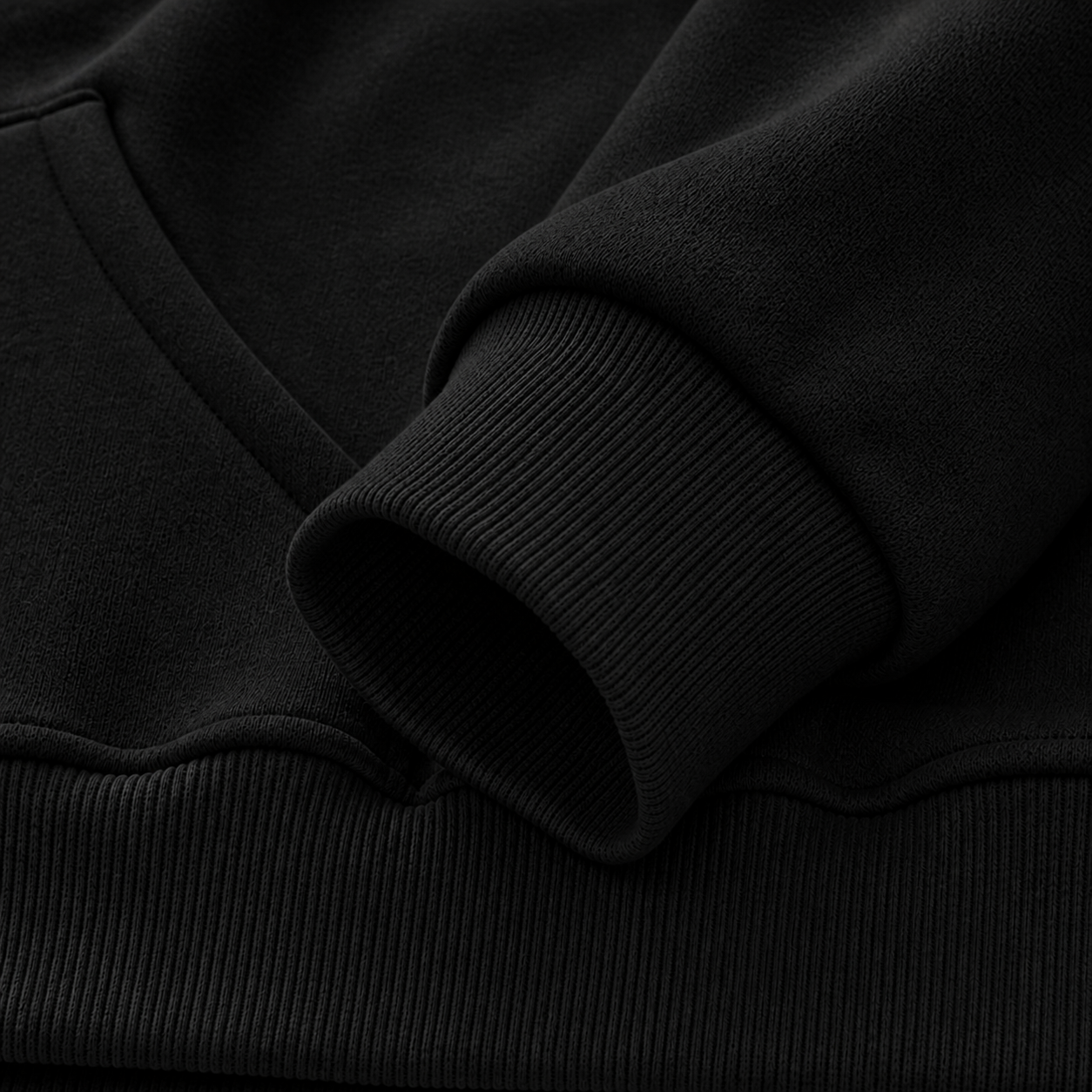 Men’s 5-Zone Smart Heated Pullover Hoodie — Black