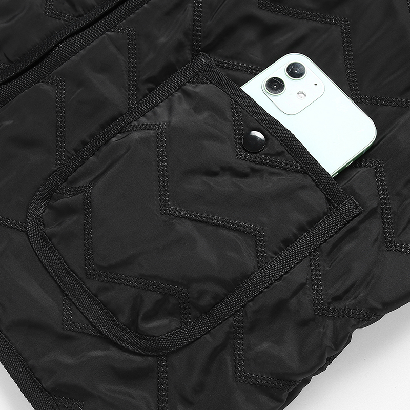 Men's Rechargeable Heated Vest for Outdoors l Black